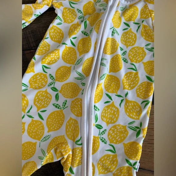 Little Sleepies Lemon Footie - Picture 7 of 7